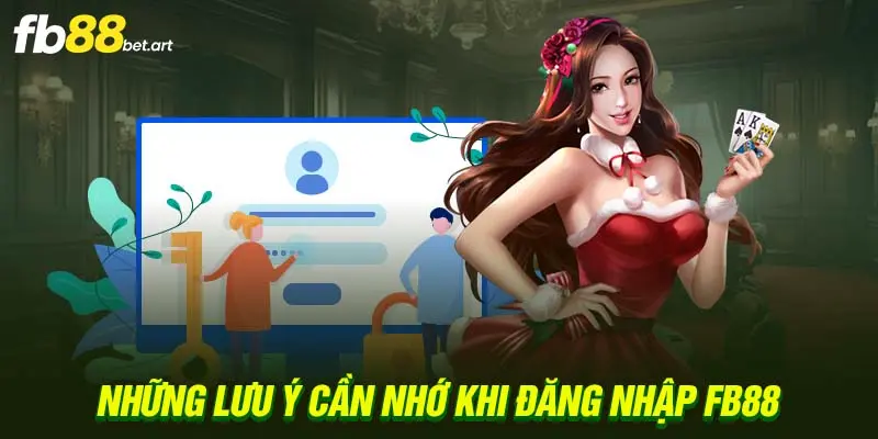 Những lưu ý cần nhớ khi đăng nhập FB88